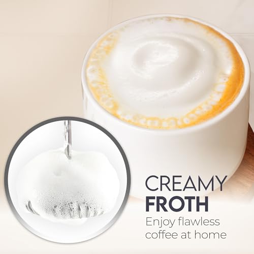 Powerful Frother Wand AA Batteries Included (Deep Aqua / Majestic Frother)