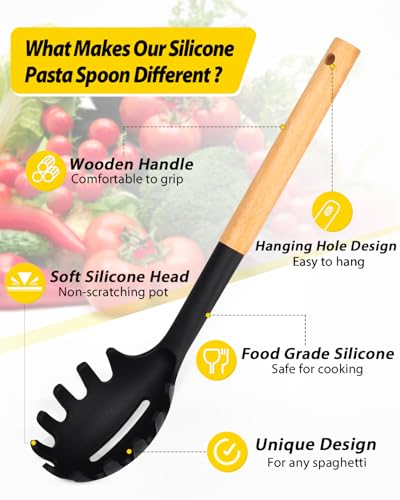 Silicone Pasta Fork (2 Count)