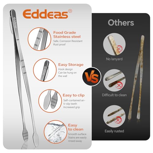 kitchen tweezers for cooking tweezers stainless steel tongs 12"10"8"