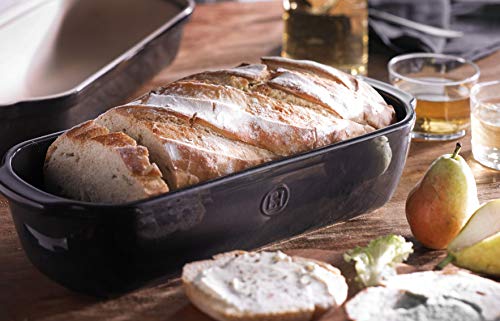 Italian Bread Loaf Baker (Charcoal / 13.4" x 5.3"x 5.5")