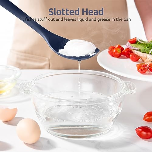 Silicone Spoons Set of 2 (Midnight Blue)