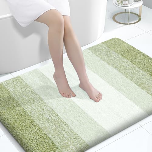 Large Bathroom Rugs 44x32 (44" X 32" / Mustard Yellow)