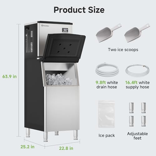 Industrial Commercial Ice Maker (360LBS/24H)