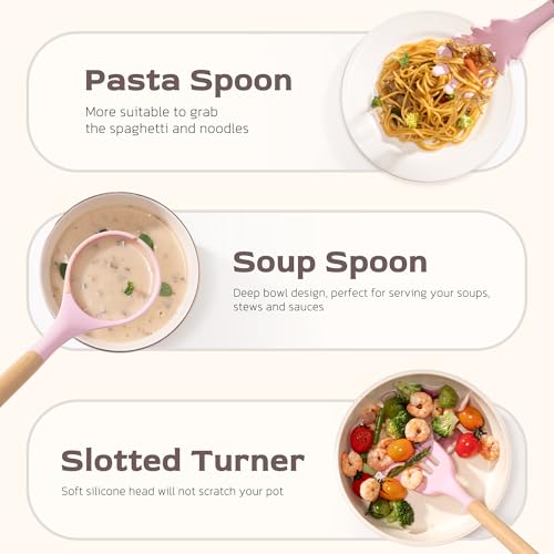 Kitchen Utensils set (Pink)