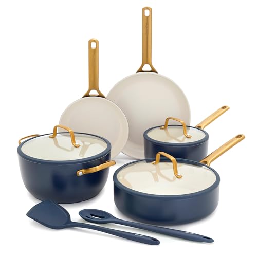 Nonstick Reserve Pro 10 Piece Cookware Set (Twilight Blue / 10 Piece Cookware Set)