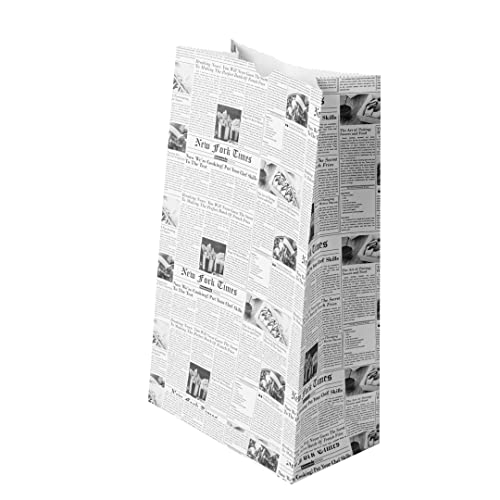 Bag Tek 12 Lb Disposable Lunch Bags (12 lb / Newsprint)