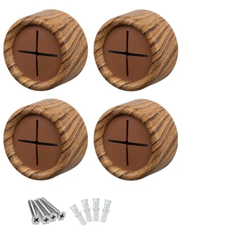 Towel Holder Towel Hooks (4 Pack / Pine Brown)