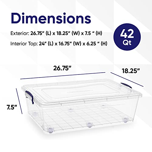 Storage Bins with Lids