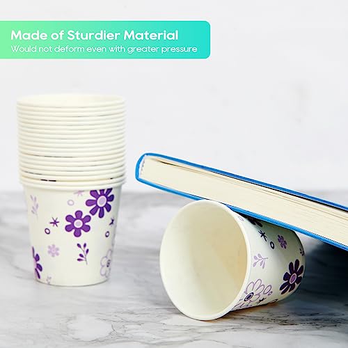 600 Pack Paper Cups 3oz Disposable Bathroom Cups Mouthwash Cups (JP-3-ZB01-600-G)