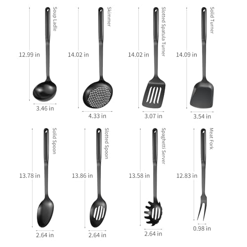 Kitchen Utensil Set (Black.C)