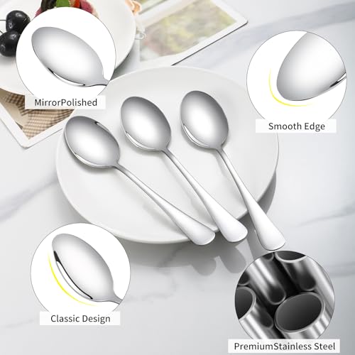 16 Pcs Dinner Spoons Set