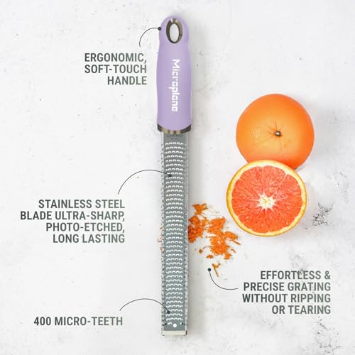 Premium Classic Zester Grater in Lavendar Bloom (Lavendar Bloom)