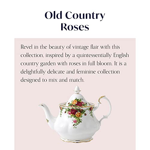 Old Country Roses Teapot Large (TEAPOT LARGE 42 OZ)