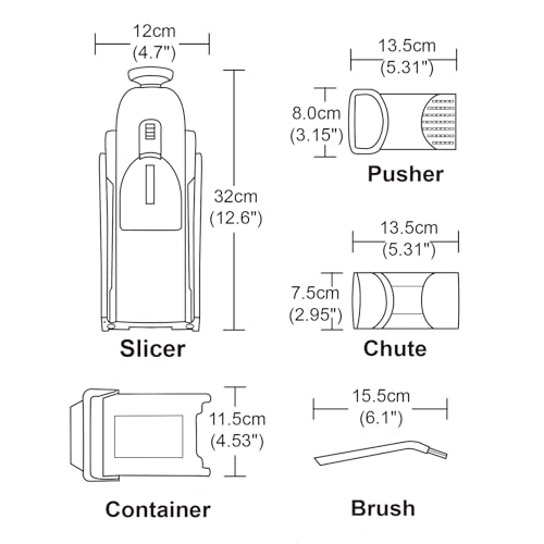Safe Mandoline Slicer for Kitchen