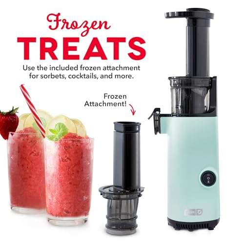 Deluxe Compact Cold Press Juicer (Compact / Aqua)
