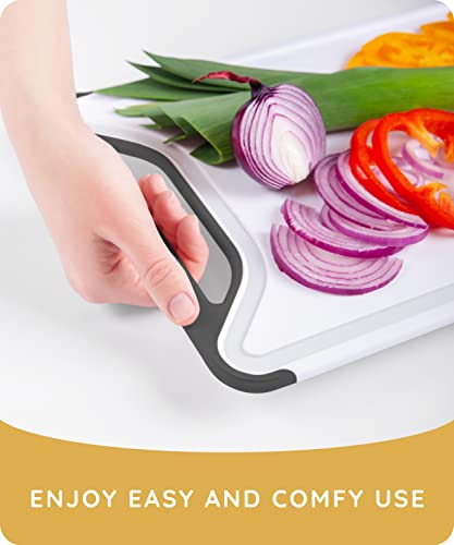 Cutting Boards for Kitchen (Black / 15.9"L x 10"W)