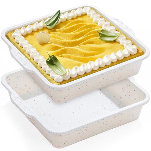 8x8 inch Silicone Square Cake Pan (Square / 8 inch)