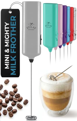 Mini & Mighty Milk Frother Wand (Blackened Silver / Mini Frother)