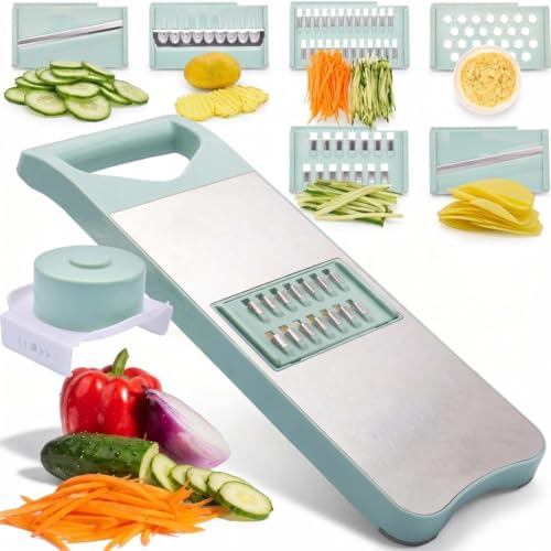 6 Blade Mandoline Slicer for Kitchen