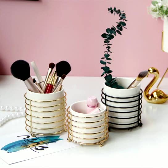 Spoon holder for Kitchen Countertop (S / White Gold)