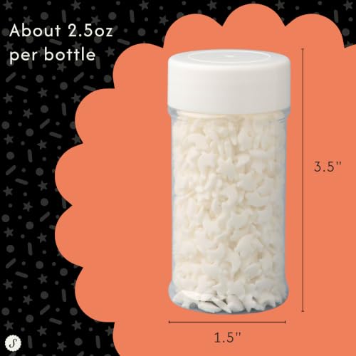 Dye Free Halloween Sprinkles 3 Pack (Halloween DF 3P)