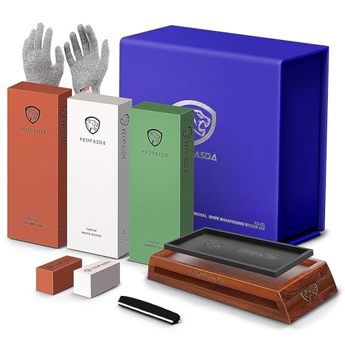 Extra Large Knife Sharpening Stone Kit (Large)
