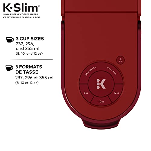 K Slim Single Serve K (Scarlet Red / Coffee Maker)
