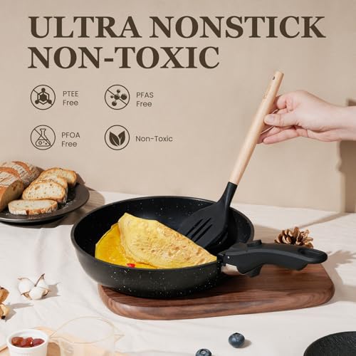 Pots and Pans Set (Black / 27 Pack)