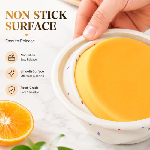 4 Inch Silicone Mini Cake Pan (Cream / 4 Inch – Mini)