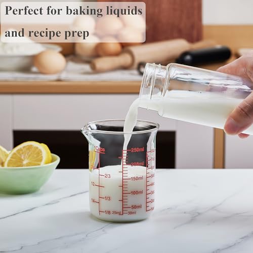 Ackers Borosilicate Glass Measuring Cup with Spout