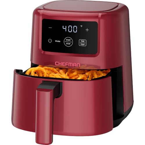2 Qt Mini Air Fryer (2 Quart / Red)