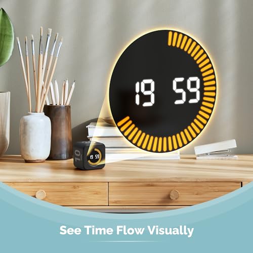 Pomodoro Timer (Black 5-10-30-60 Min)