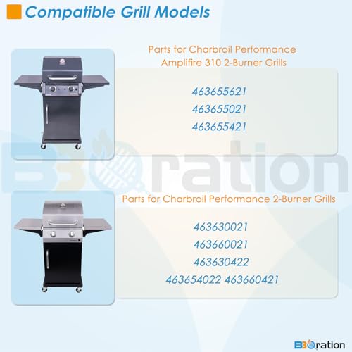 17" T180 T120 Grill Grate for Charbroil Performance Amplifire 2 Burner (17inch (2B Kit PS))
