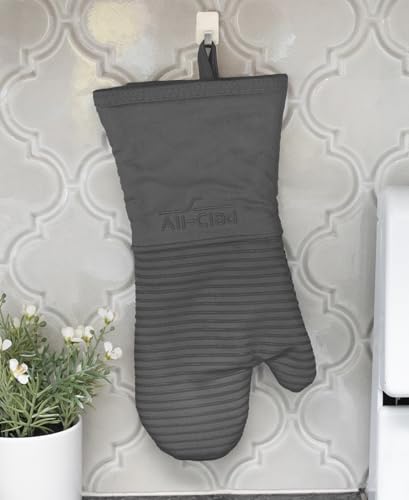 Silicone Oven Mitts (Pewter / 2 Pack)