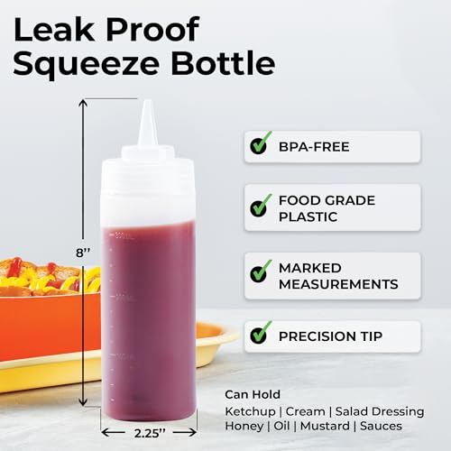 12 Ounce Squeeze Bottles (12 Ounces)