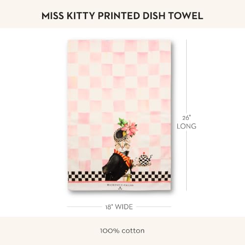 Cotton Dish Towel (Miss Kitty / 1-Pack)
