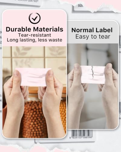 3x1 Inch Thermal Labels (3"x1" / Pink)