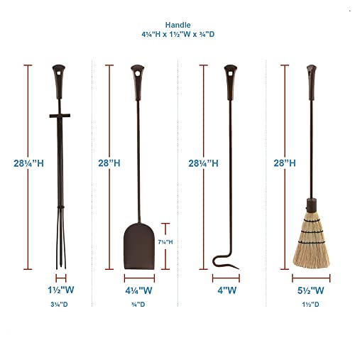 Arts and Crafts Fireplace Set 5