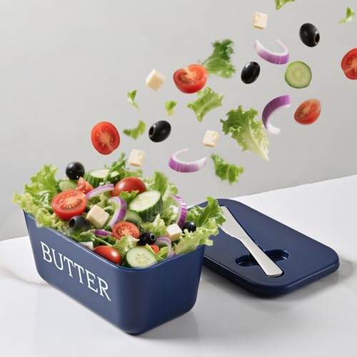 Butter Dish With Lid And Knife
