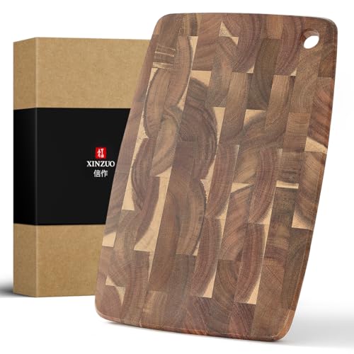 Small Acacia Wood End (14.1"L x 9.4"W)