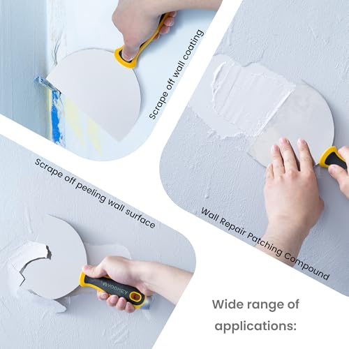 12 in 1 Metal Putty Knife (2pcs (6in+12 in1))
