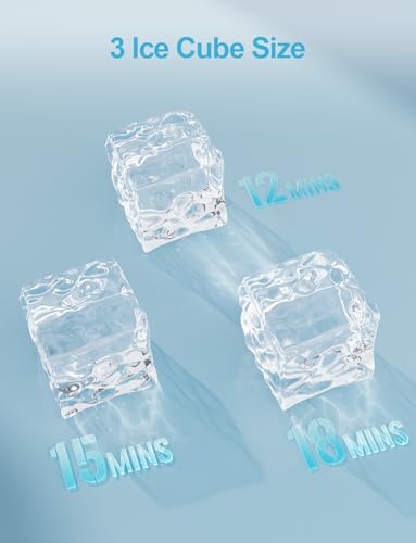 Commercial Ice Maker Machine (150lbs/24H / Commercial Ice Maker-Black)