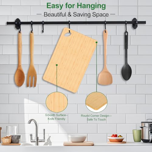 Bamboo Cutting Board for Kitchen (1 bamboo board)