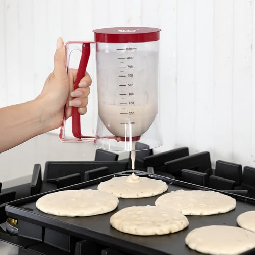 Pancake Batter Dispenser (Red)