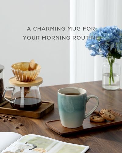Coffee Mugs Set (4pcs / Glacier-Aqua)