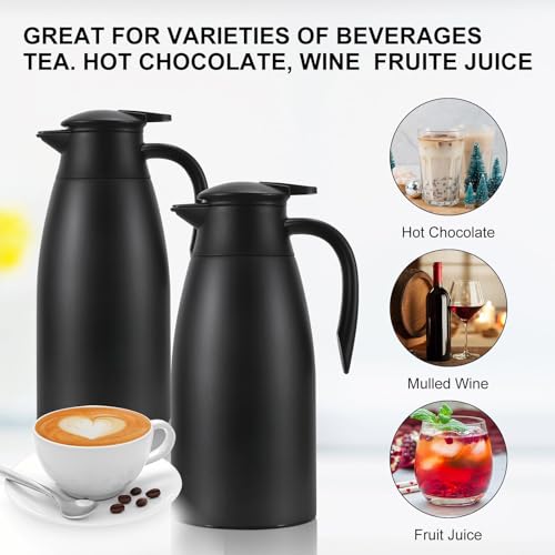 70 oz Thermal Coffee Carafe (gold+gold / 70 Ounces)