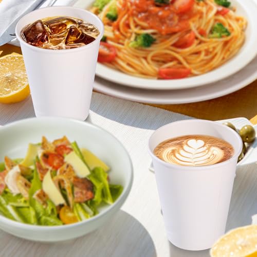 100 Pack 12 oz Paper Cups (12 oz-100 Pack)