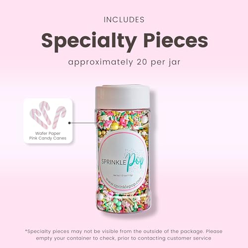 Little Cindy's Sprinkle Mix (Pink, White, Mint, Yellow)