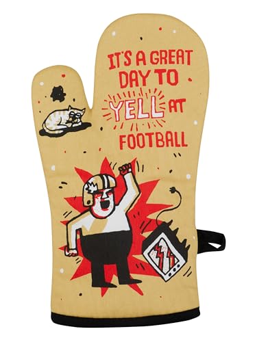 Oven Mitts Cute Kitchen Accessories & Kitchen Gifts (It's a Great Day to Yell at Football)