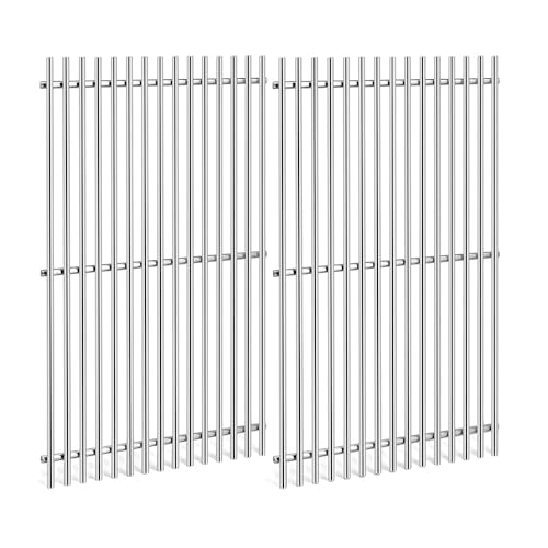 19.5" Stainless Steel Cooking Grates for Weber Genesis 300 Series (19.5"D x 25.5"W)